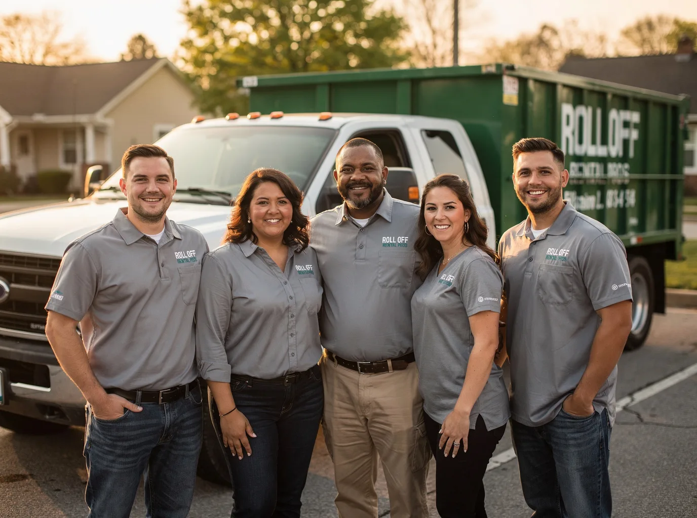 Roll Off Dumpster Rental company in Round Mountain, TX